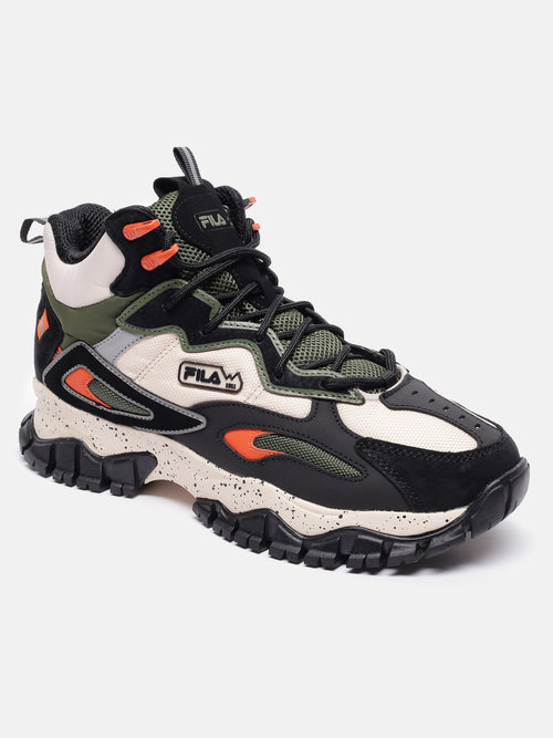 Fila White Ray Tracer TR 2 Mid Men's Running Shoes