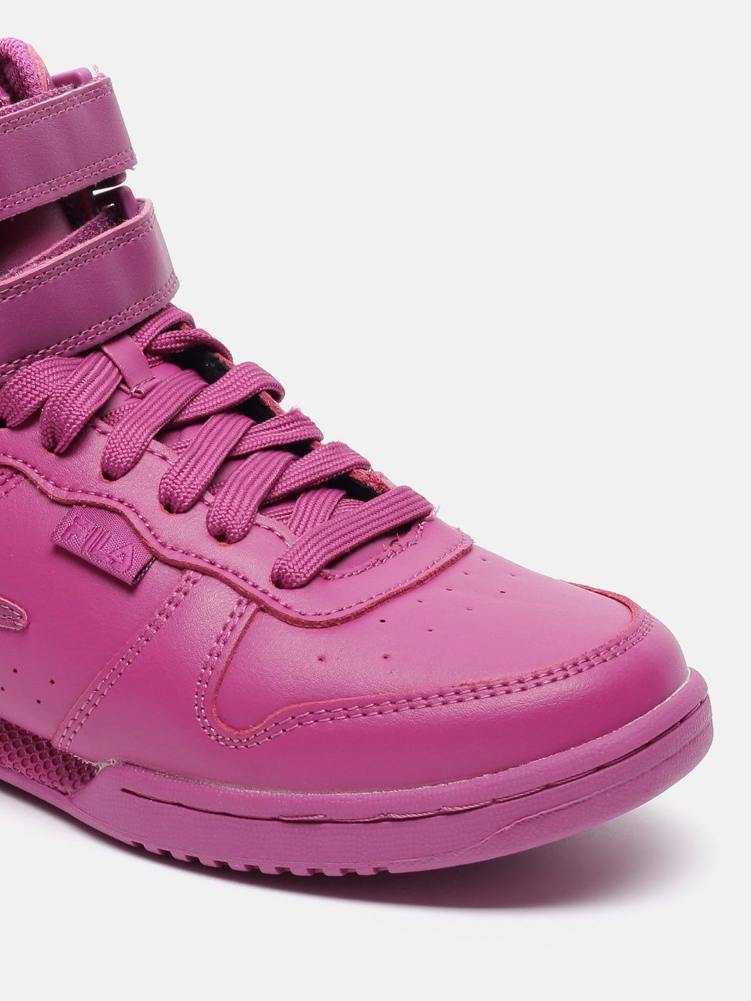 Fila White F-14 Women's Running Shoes (Pink 3)