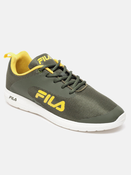Fila White Bagero Men's Running Shoes
