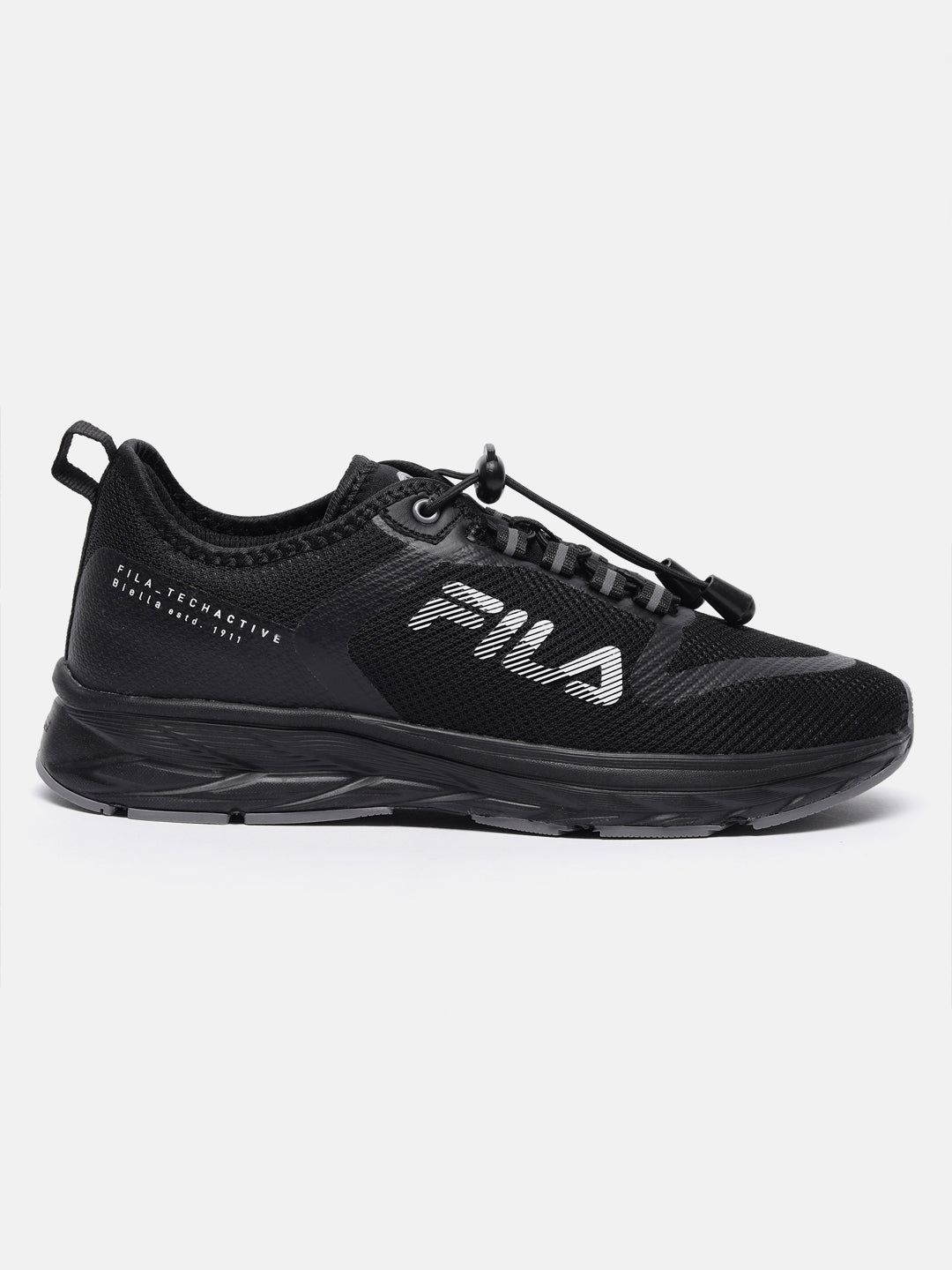 Fila Black Timekeeper Men's Running Shoes