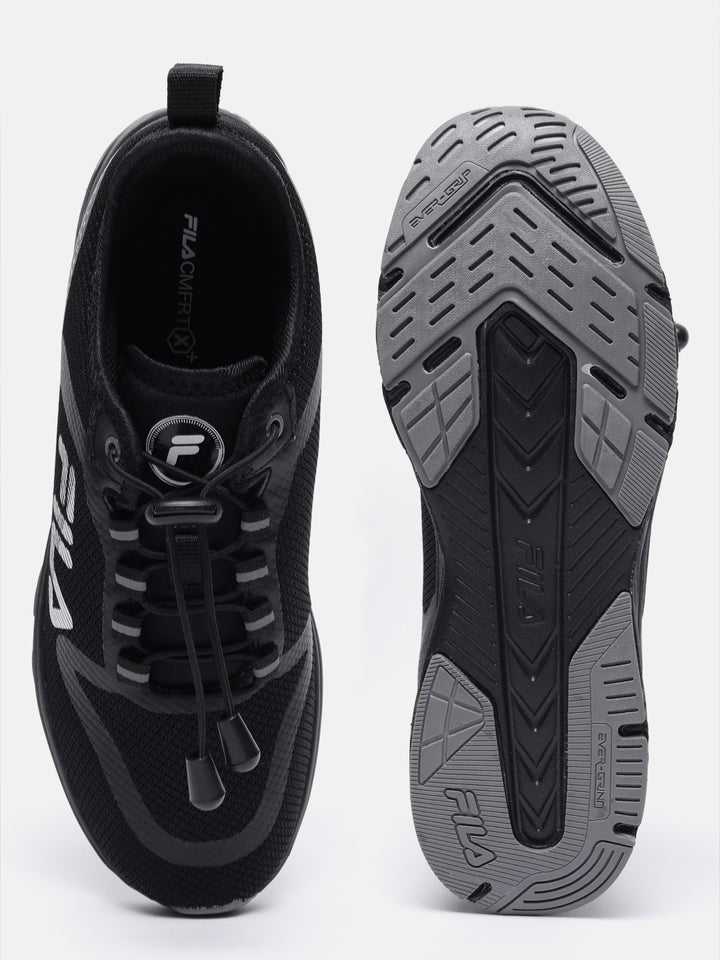 Fila Black Timekeeper Men's Running Shoes