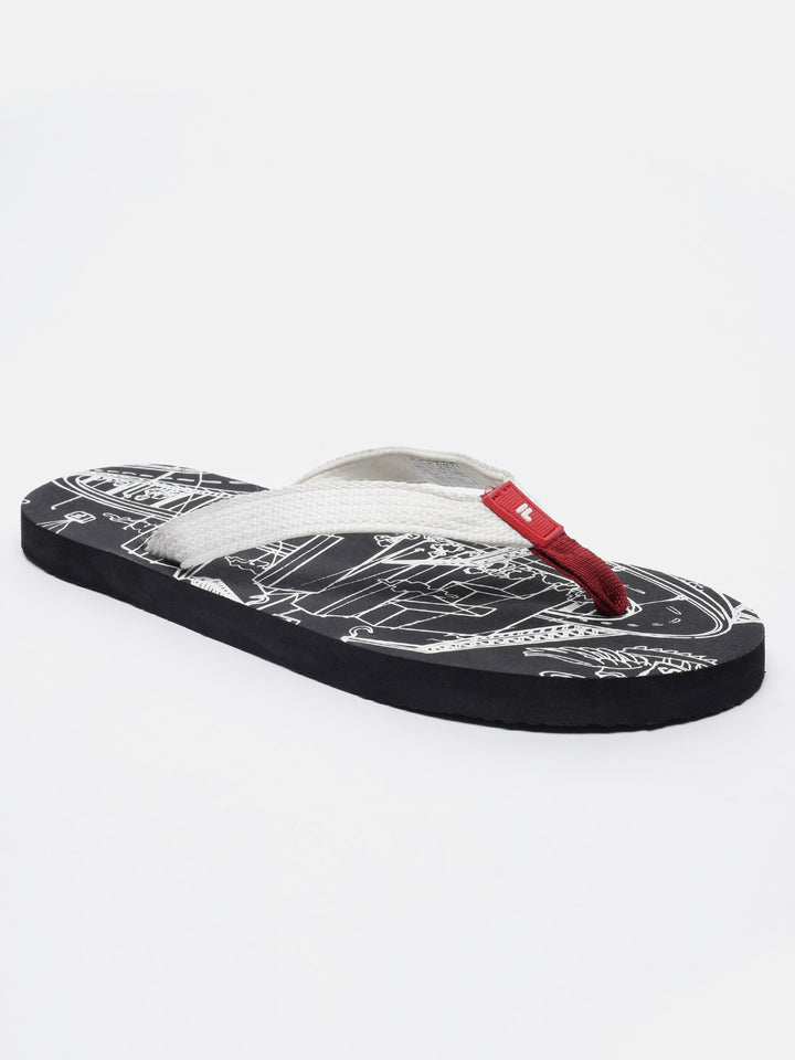 Fila Grey Doodle Unisex Slippers