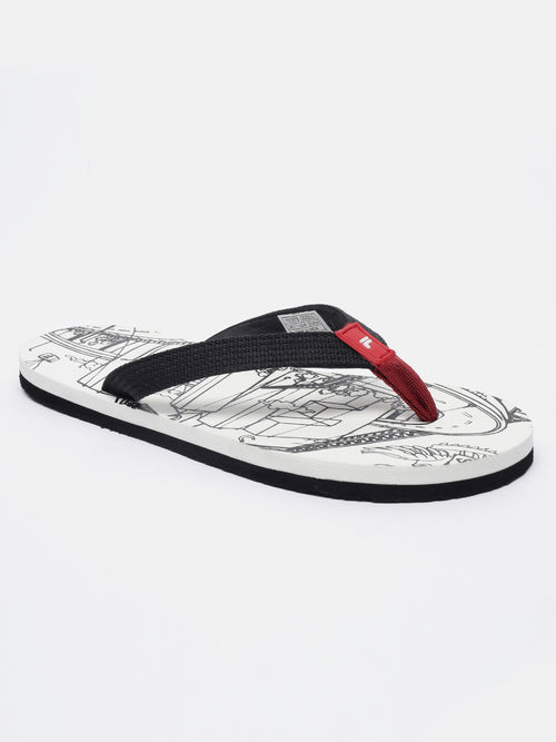 Fila Grey Doodle Unisex Slippers