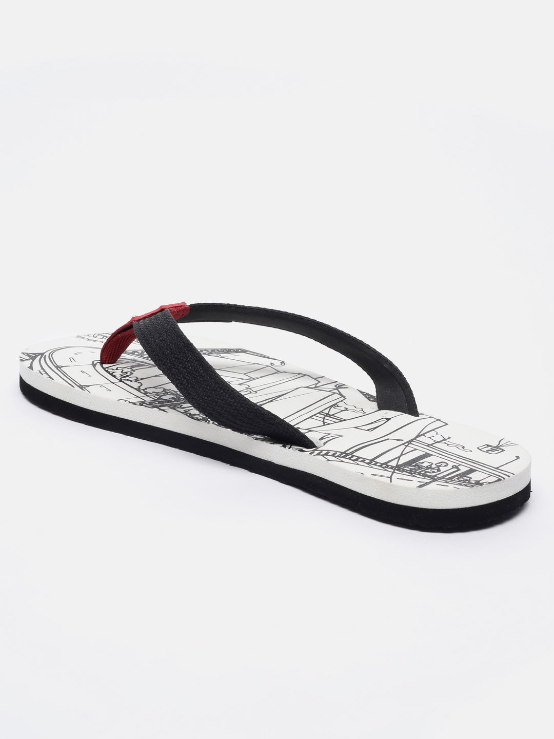 Fila Grey Doodle Unisex Slippers