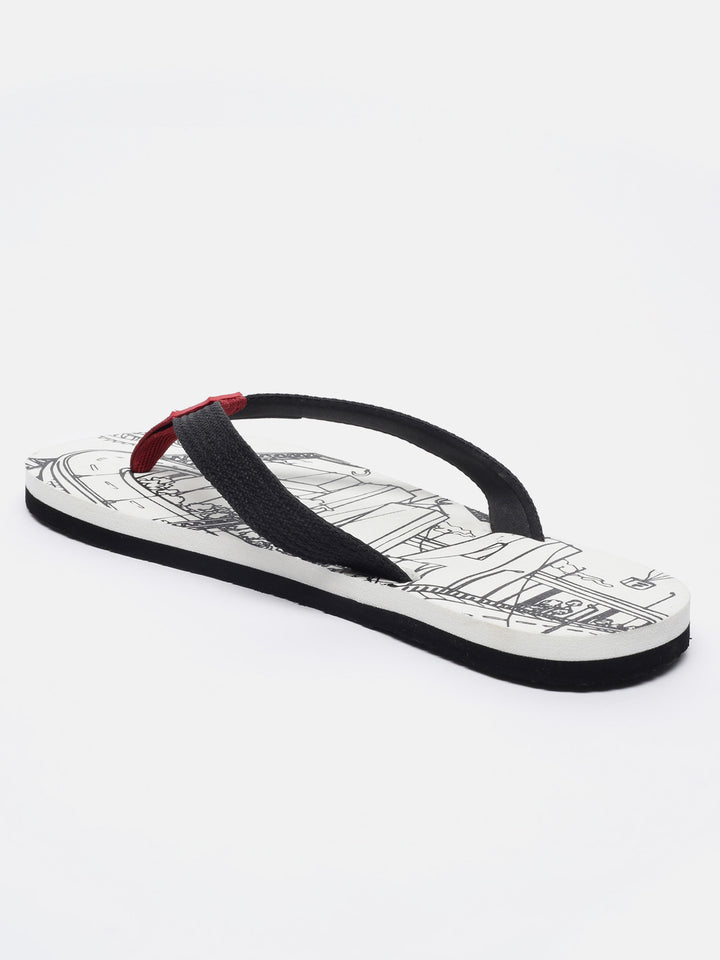 Fila Grey Doodle Unisex Slippers