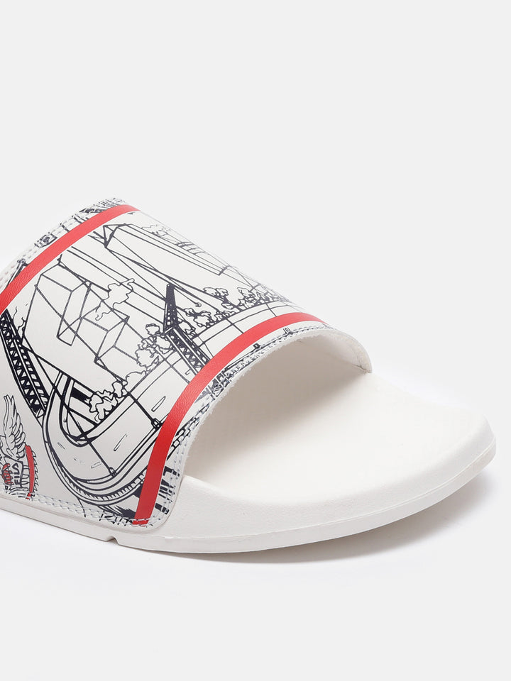 Fila Grey Scrib Unisex's Slippers