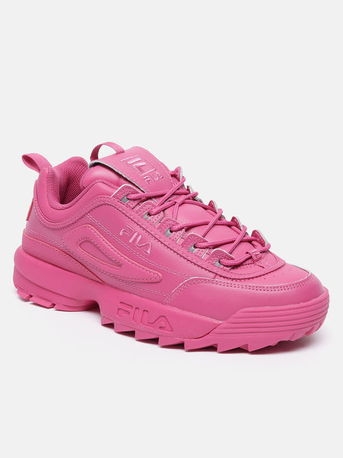 Fila Pink Disruptor II Premium Women's Sneakers