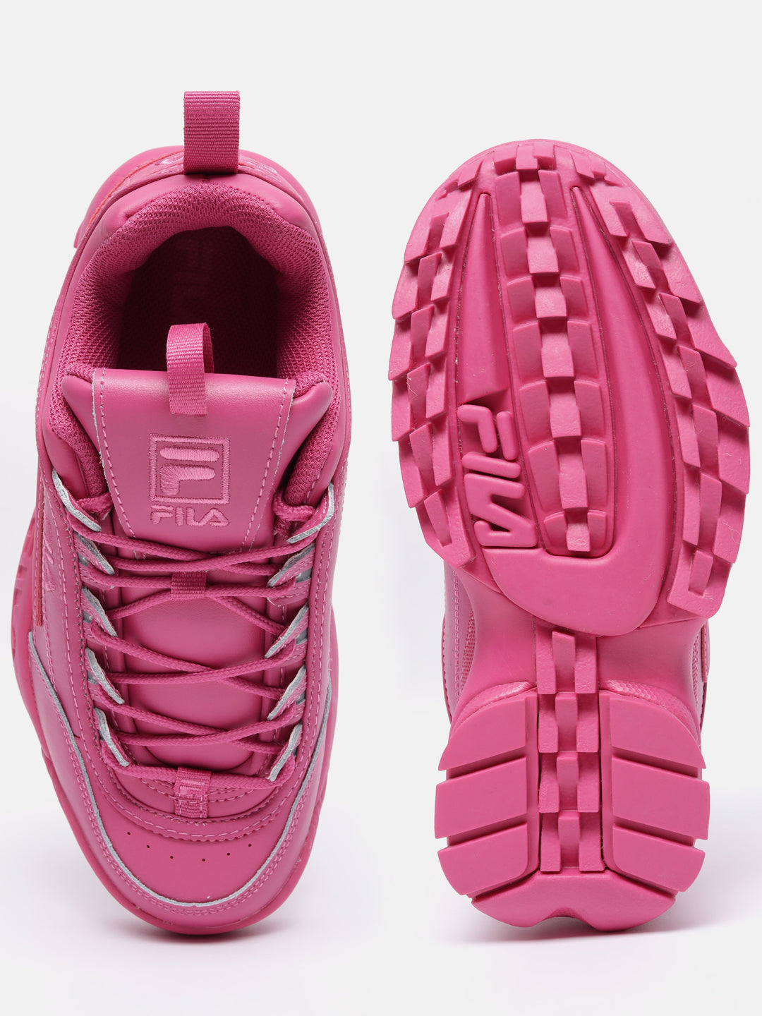 Buy Fila Pink Disruptor II Premium Women's Sneakers Rs ₹ 2590