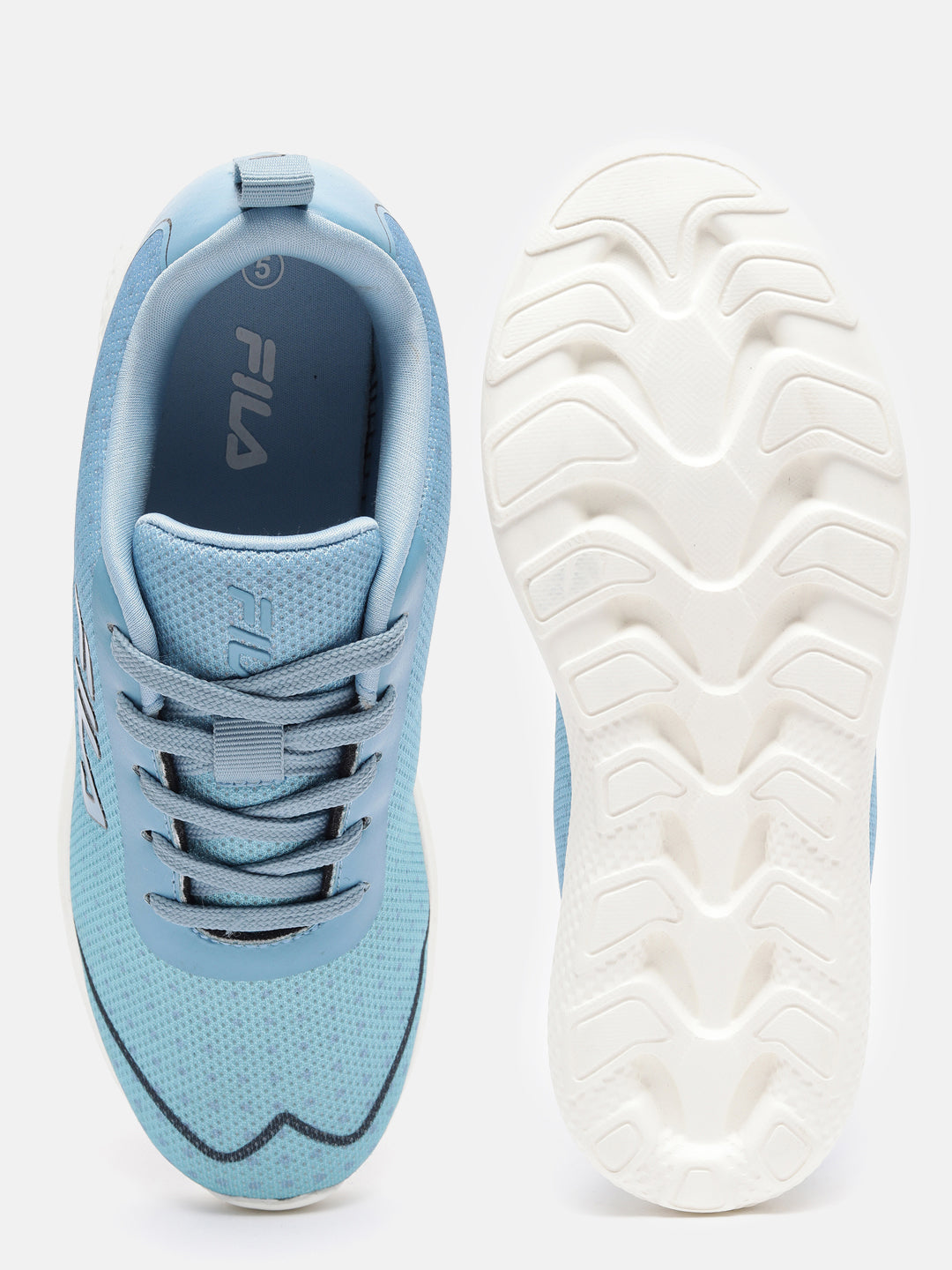 Fila White Bruct Women's Running Shoes