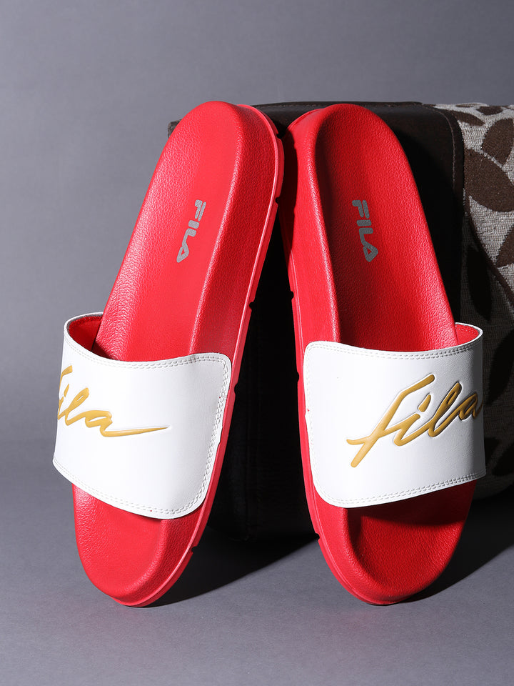 Fila White Tony Women's Slippers