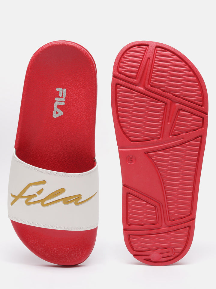 Fila White Tony Women's Slippers