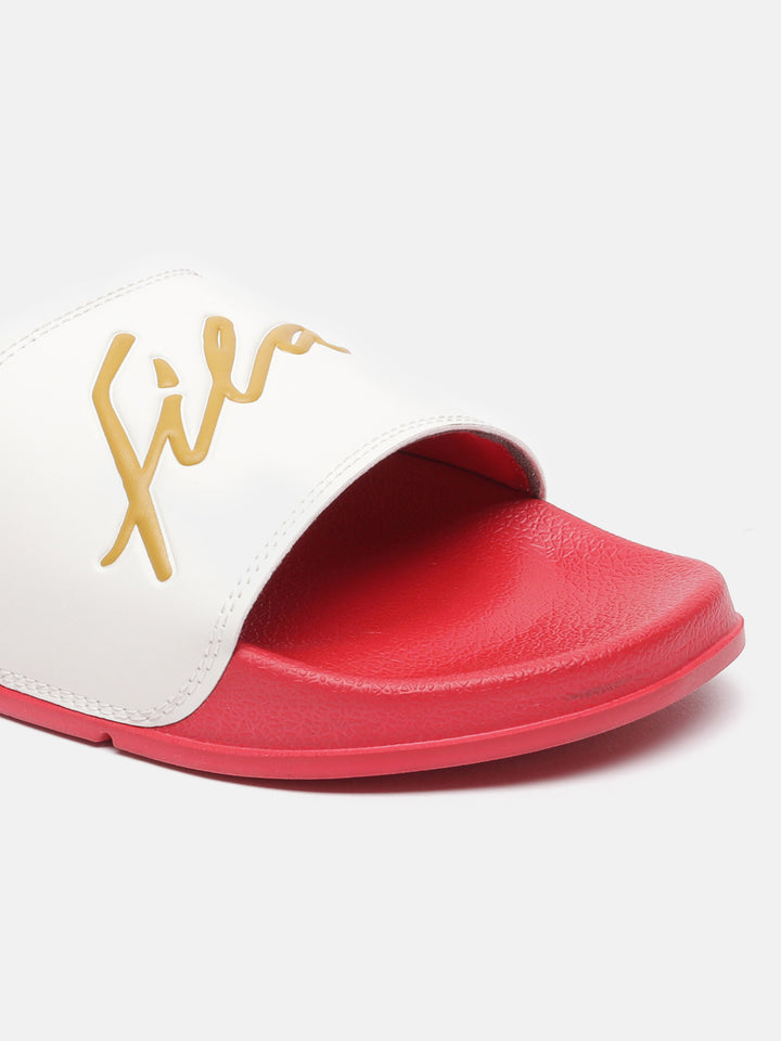Fila White Tony Women's Slippers