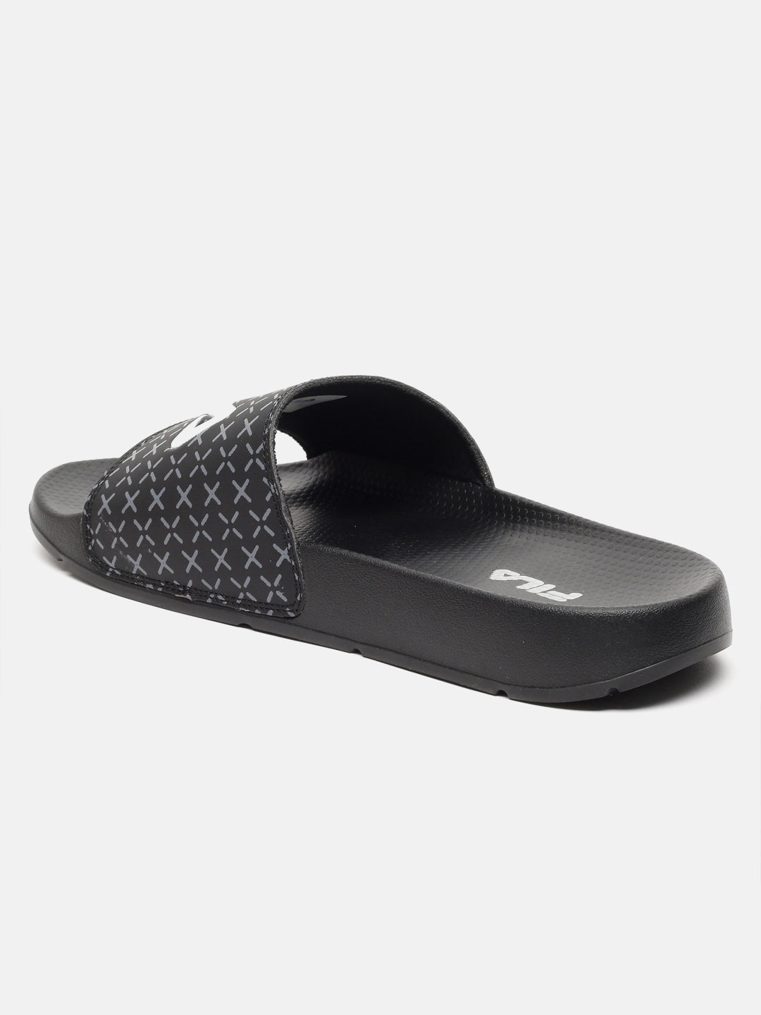 Fila Black Karel Plus Men's Slippers