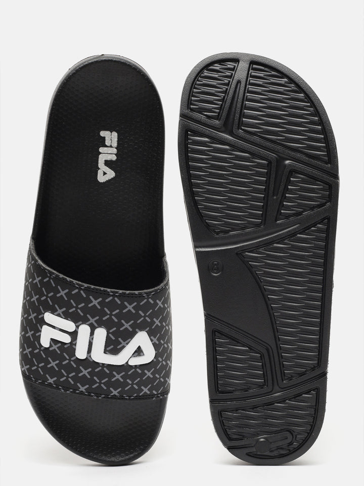 Fila Black Karel Plus Men's Slippers