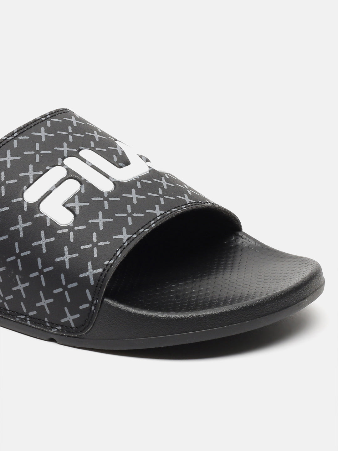 Fila Black Karel Plus Men's Slippers