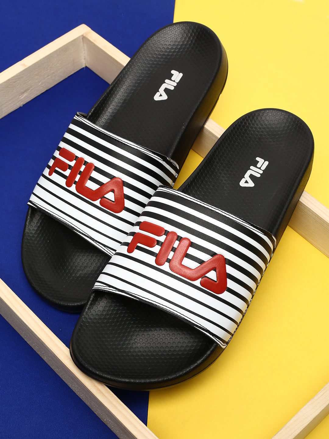 Fila White Possan Men's Slippers