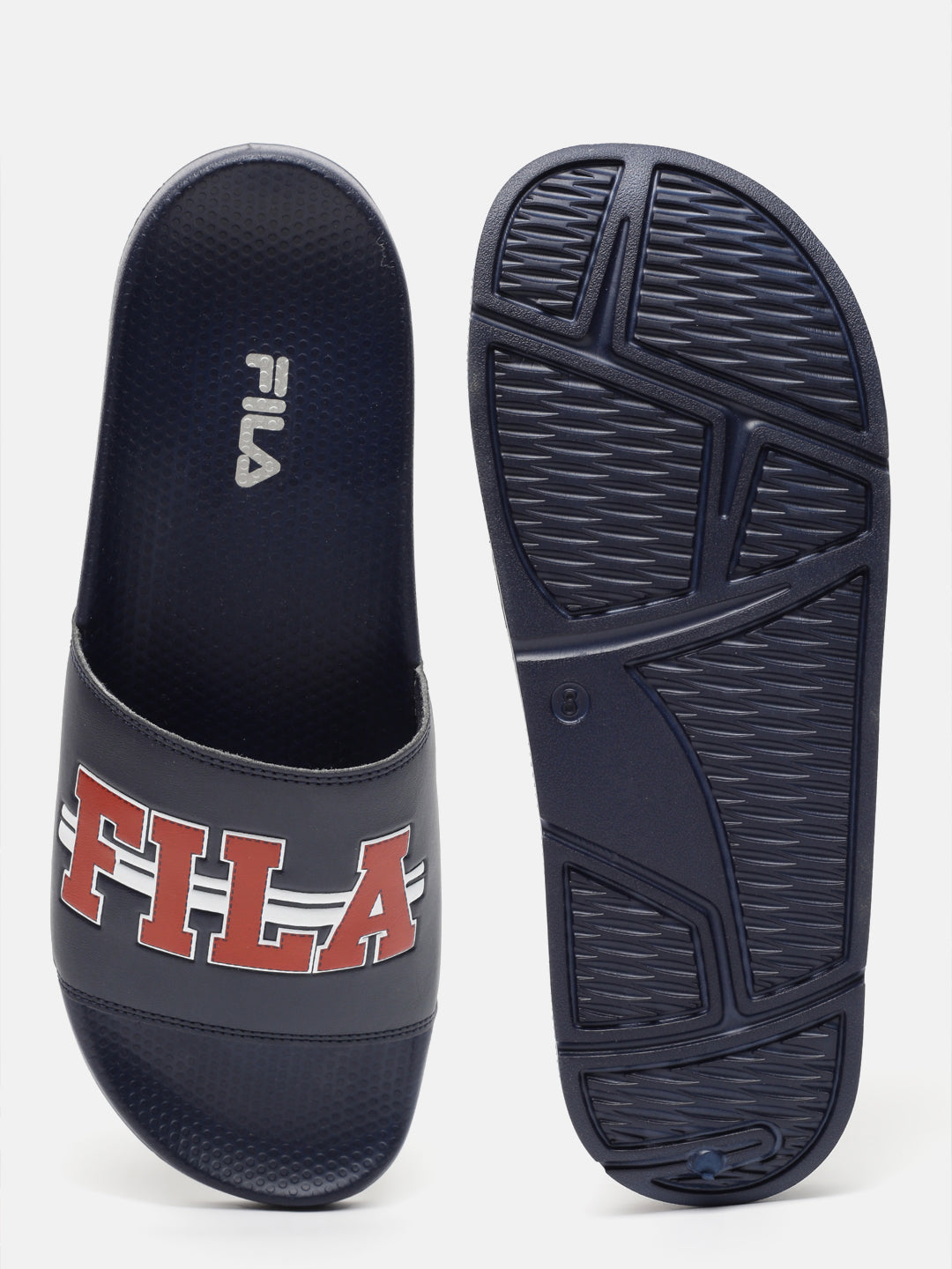 Fila White Sula Men's Slippers