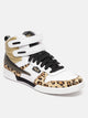 Fila Olive/Black F-14 Leopard Women's Basket Ball Shoes