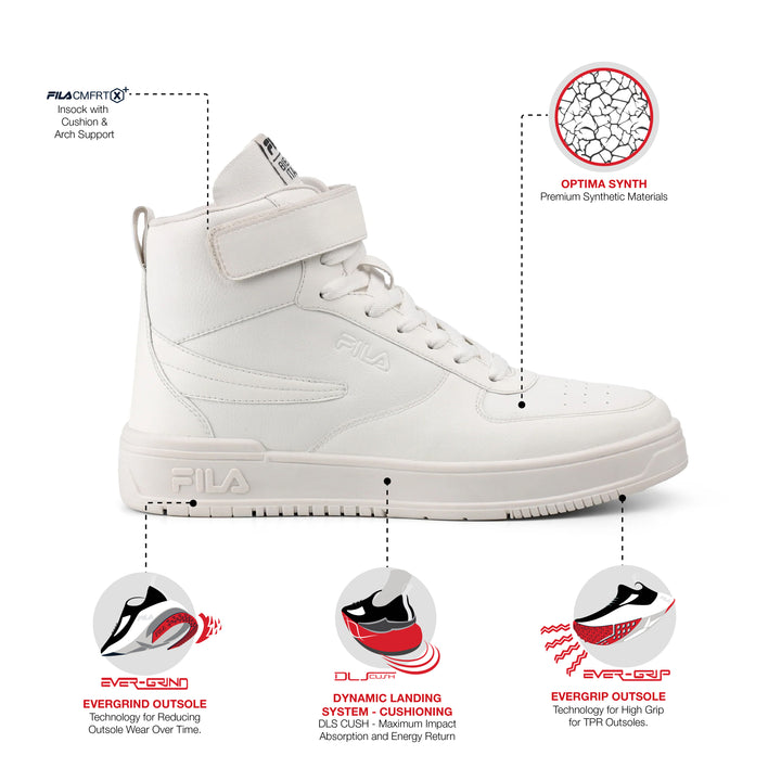 Fila Men White Azaro Shoes