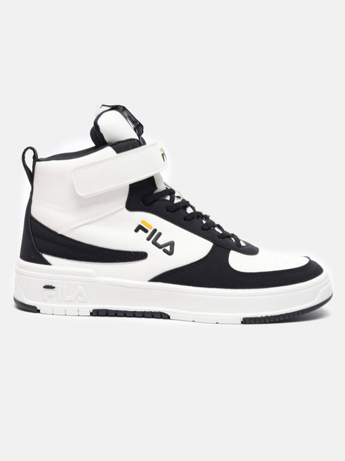 Fila Men Azaro White & Black Basketball Shoes