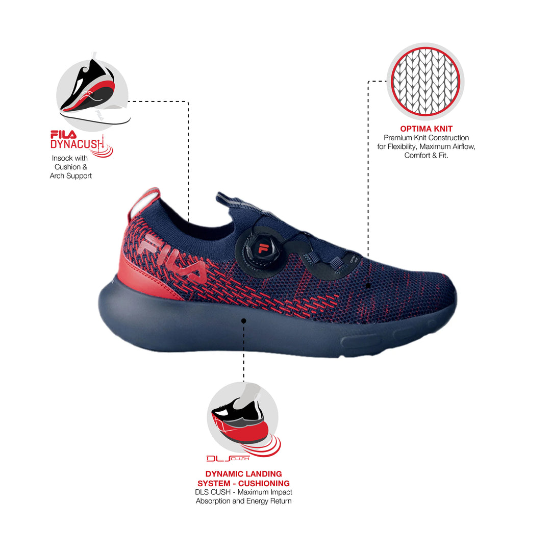 Fila Men Navy Ease Dapro Shoes