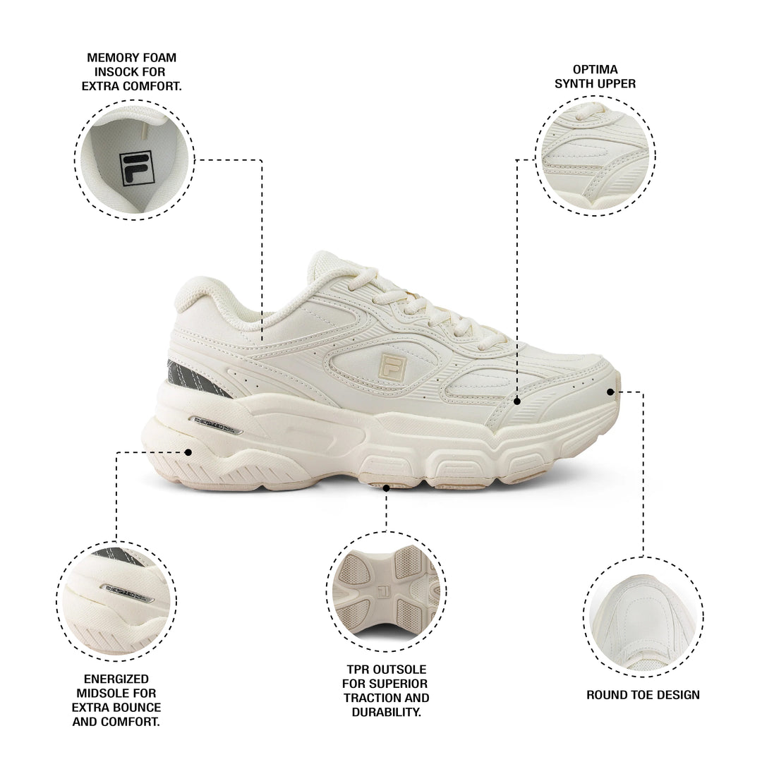Fila Men Beige Ranger Max Lt Shoes