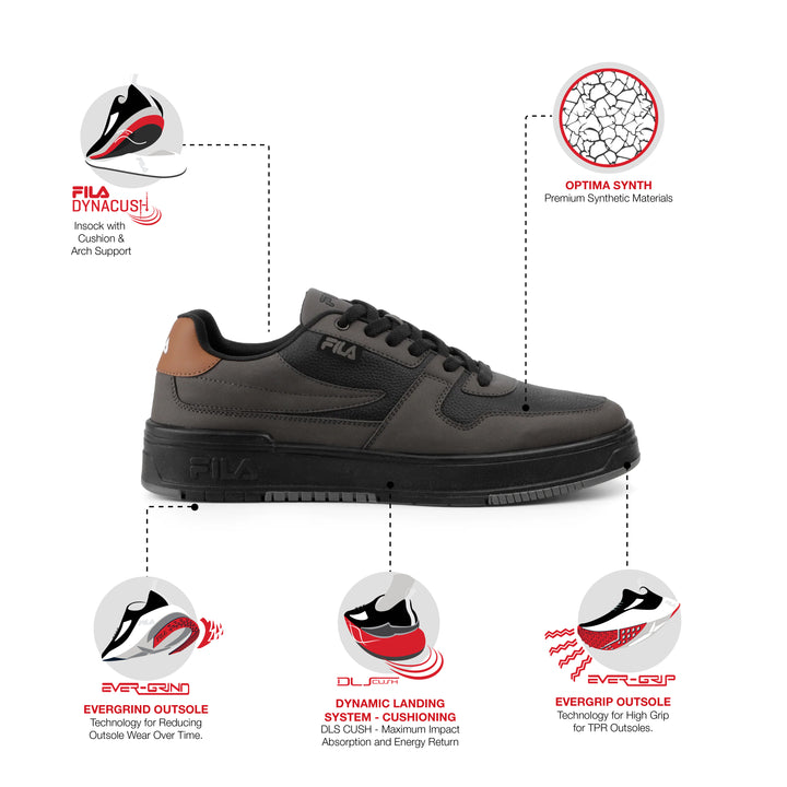 Fila Men Grey Tarin Shoes