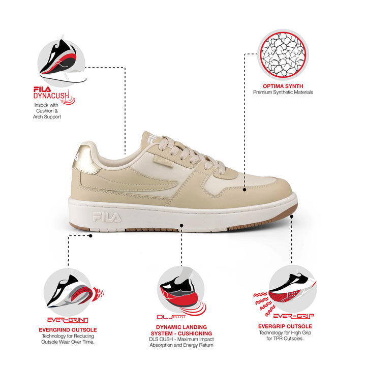 Fila Women Beige Tarin Shoes