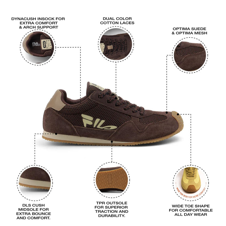 Fila Women Chocolate Heartbreaker Shoes