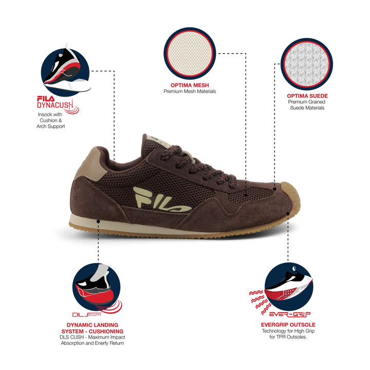 Fila Women Chocolate Heartbreaker Shoes