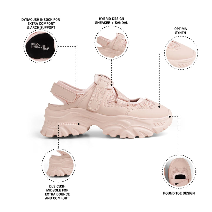 Fila Women June Pink Shoes