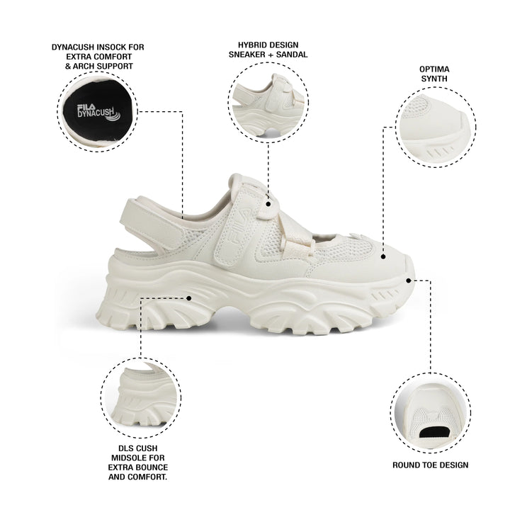 Fila Women June Cream Shoes