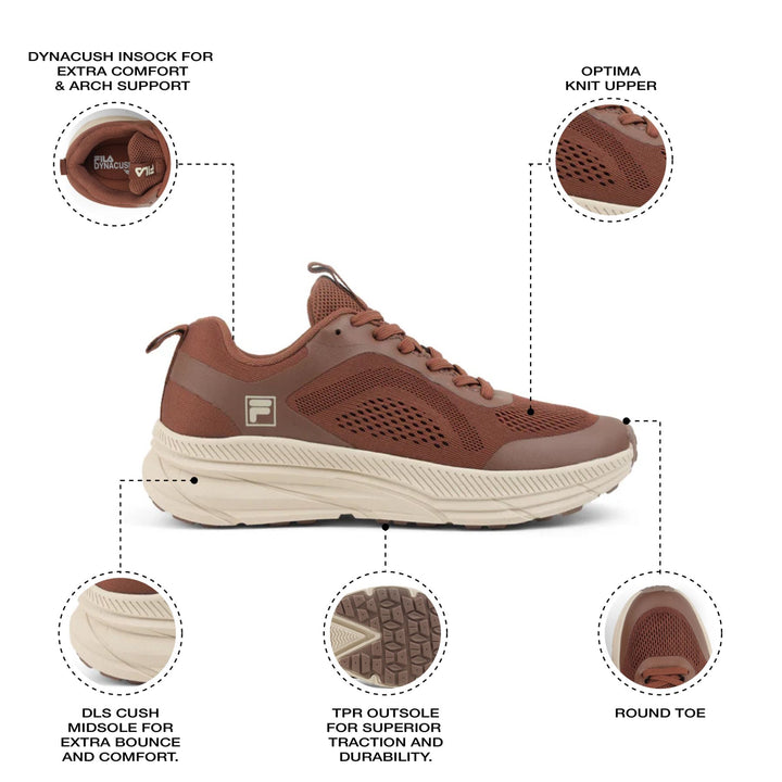 Fila Men Brown Atozz Shoes