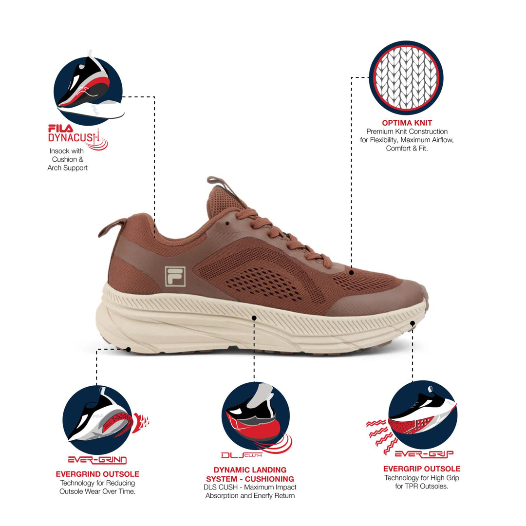 Fila Women Brown Atozz Shoes