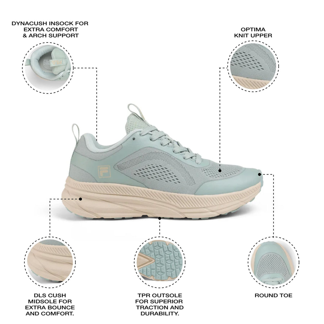 Fila Women Atozz Iceberg Green Shoes