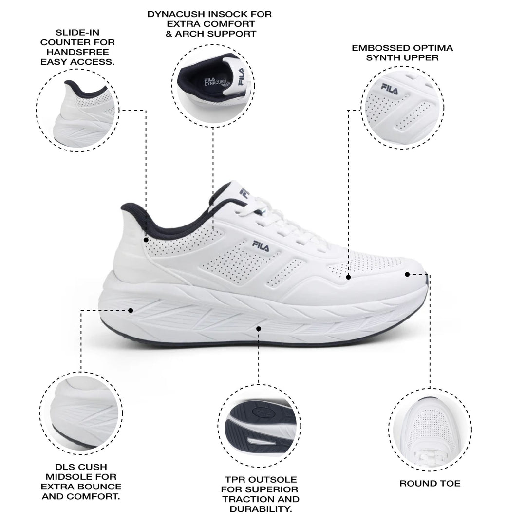 Fila Unisex Tammer White Shoes
