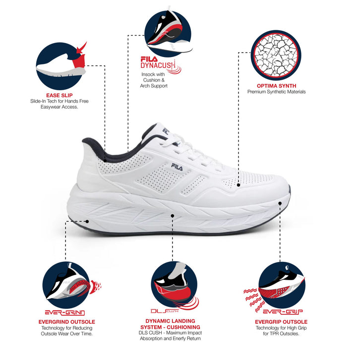 Fila Unisex Tammer White Shoes