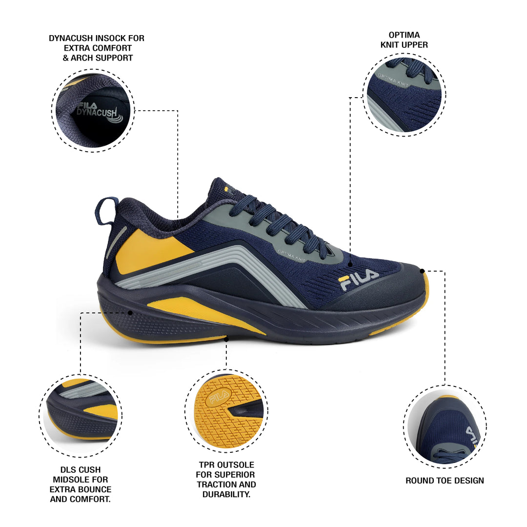Fila Men Navy Cazer Shoes