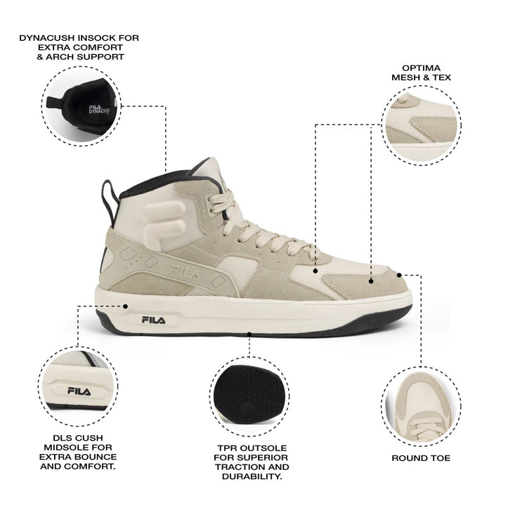 Fila Men Beige Rovar Shoes