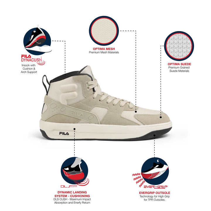 Fila Men Beige Rovar Shoes