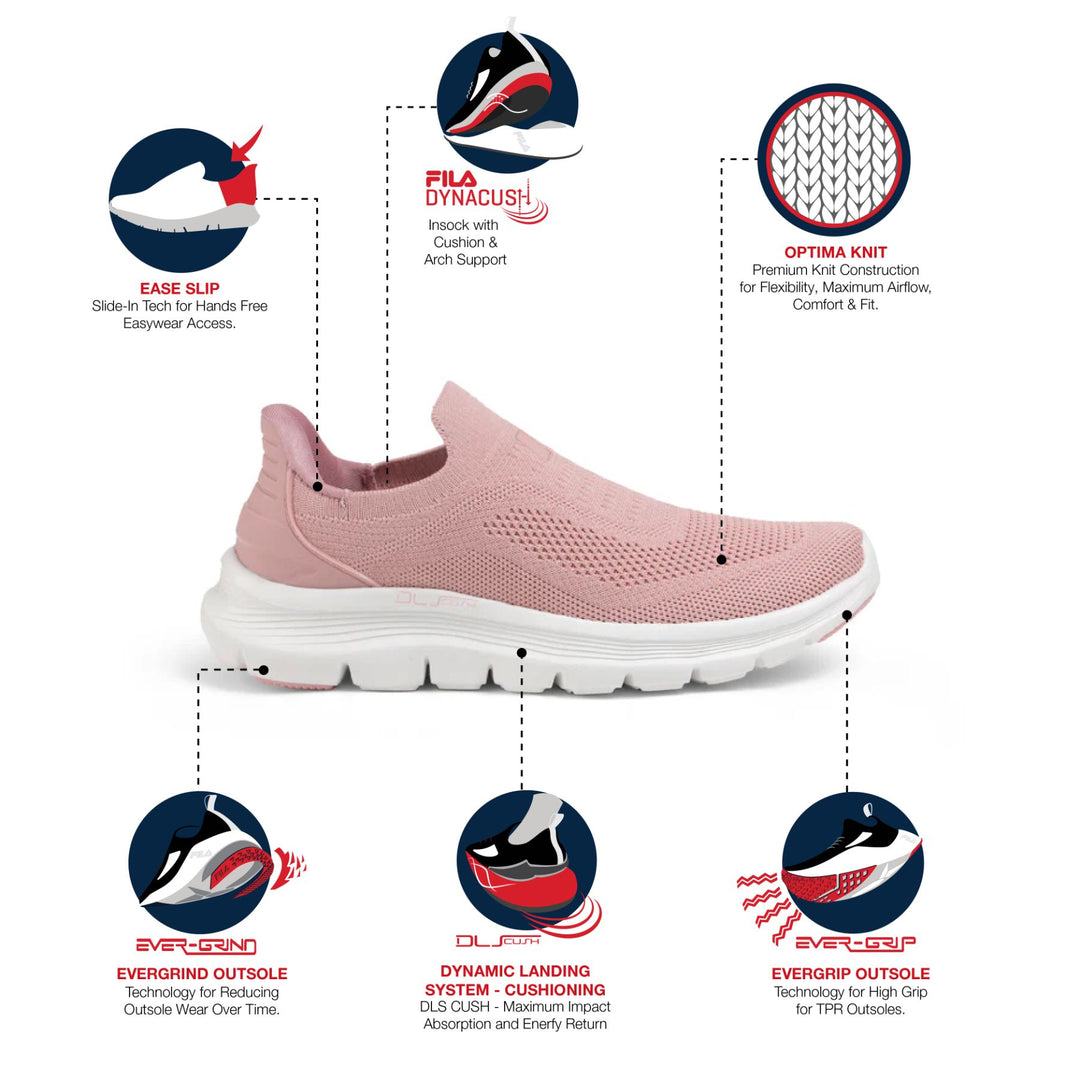 Fila Women Civor Pink Shoes