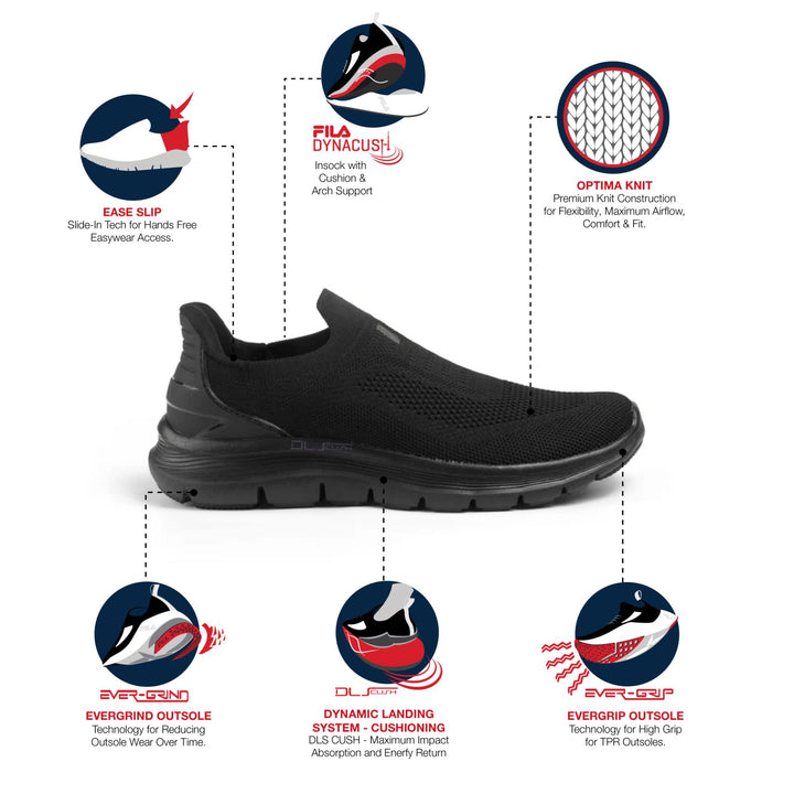 Fila Women Civor Black Shoes