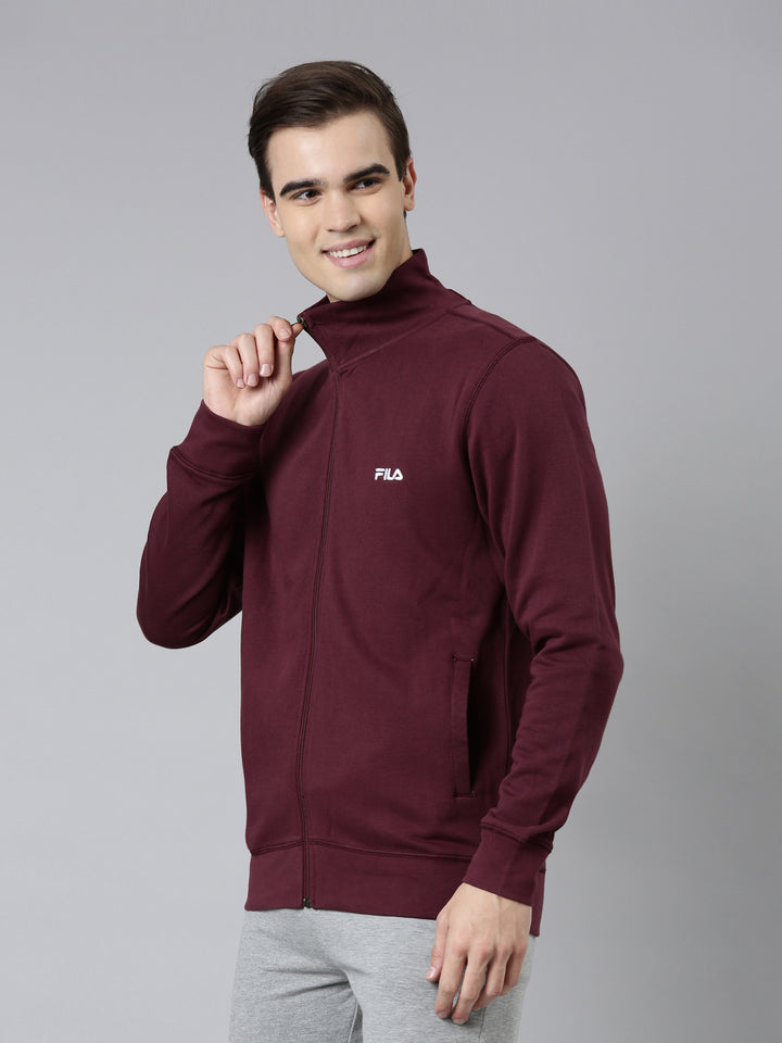 Fila White Splash Men's Sweat Shirt