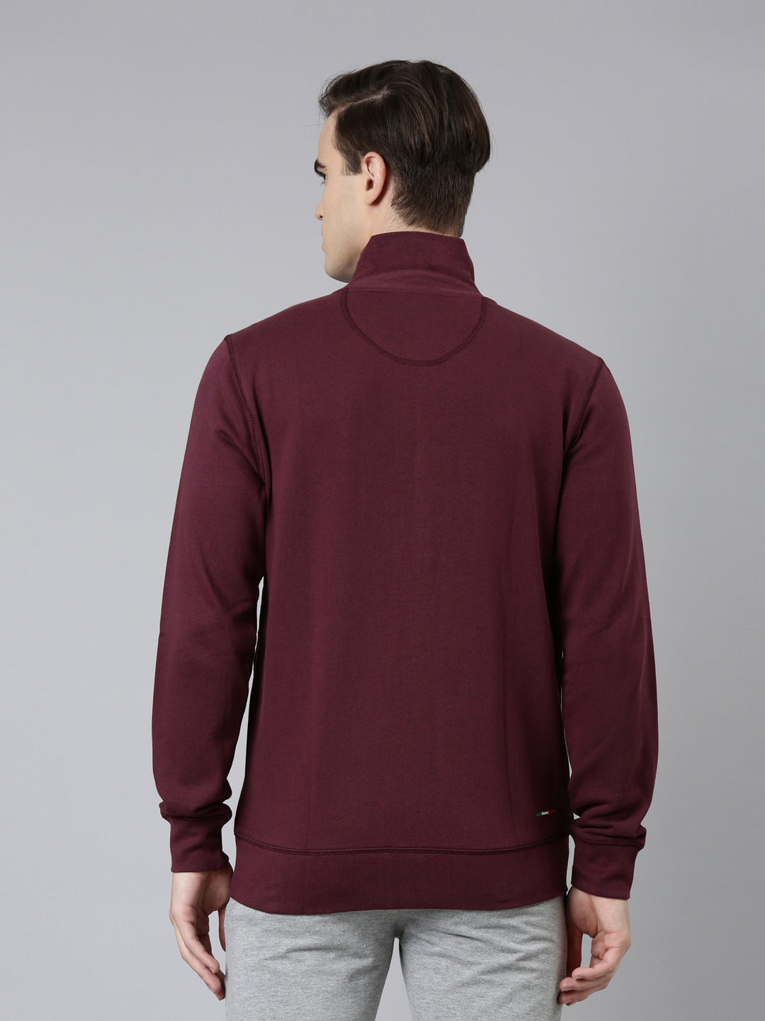 Fila White Splash Men's Sweat Shirt