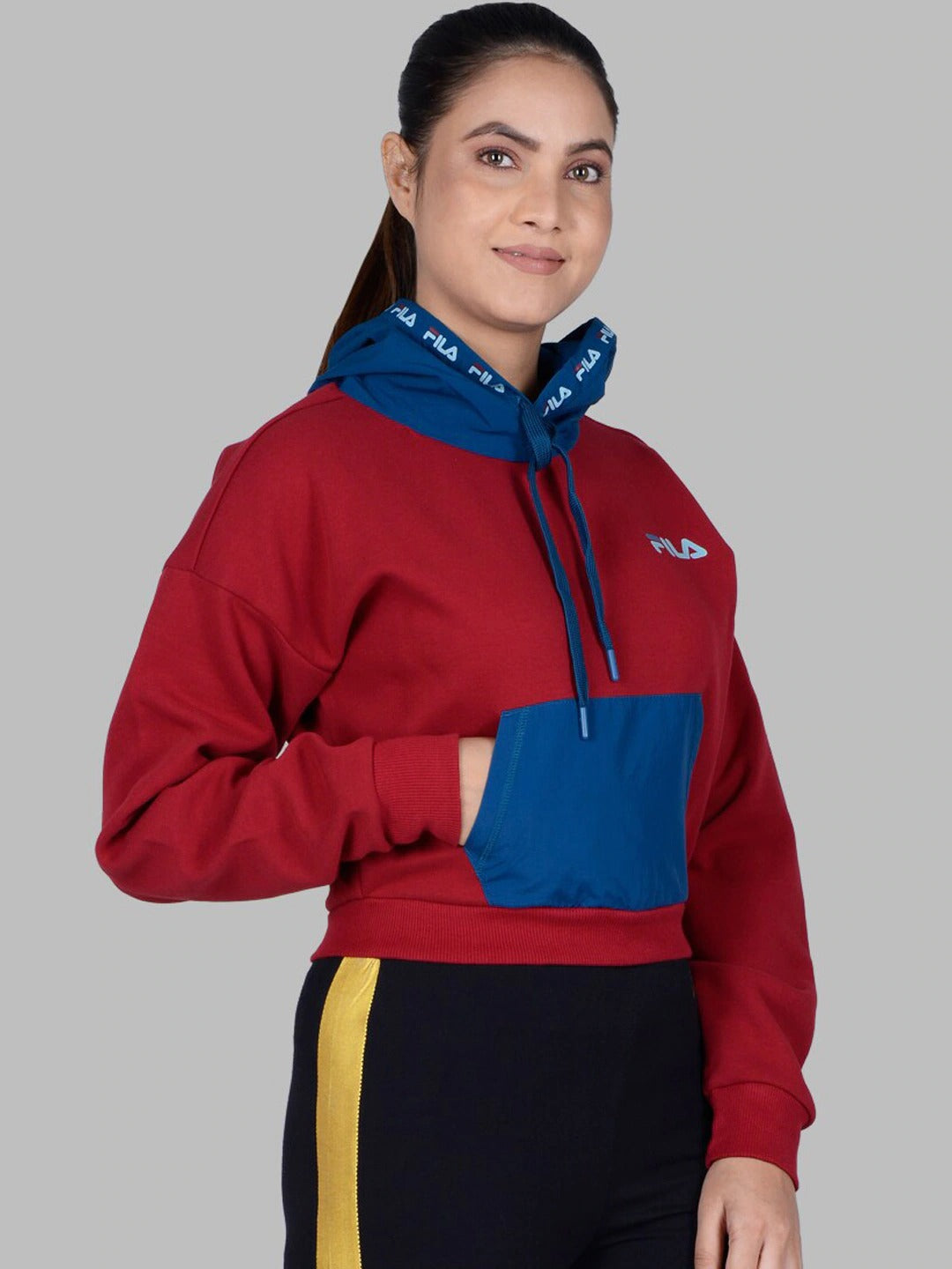 Fila White Tina Women's Hoodie