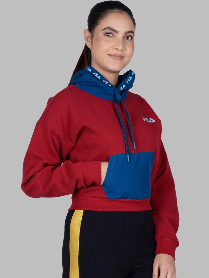 Fila White Tina Women's Hoodie