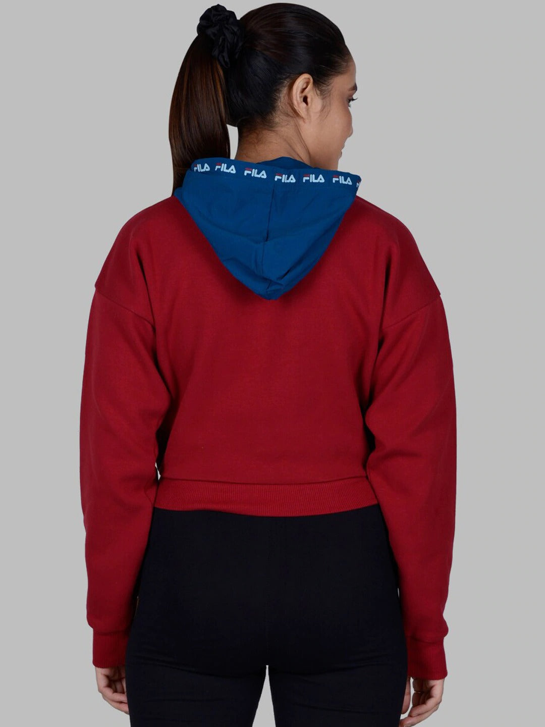 Fila White Tina Women's Hoodie