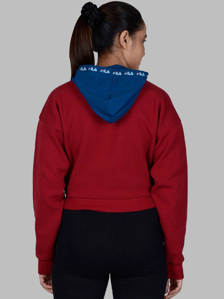 Fila White Tina Women's Hoodie