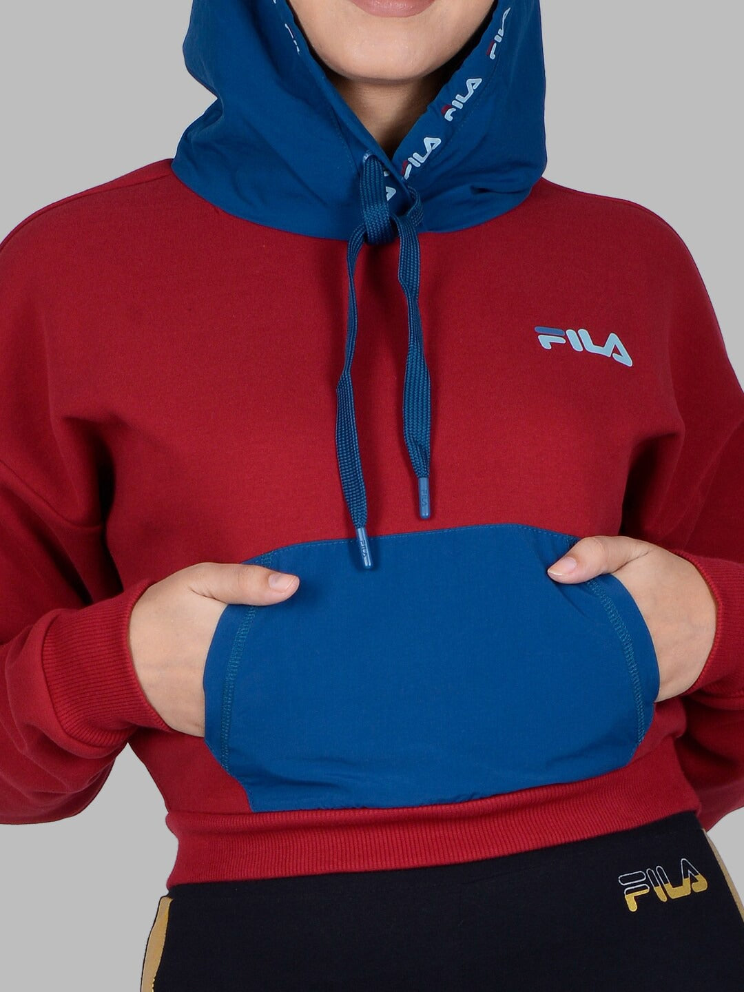 Fila White Tina Women's Hoodie