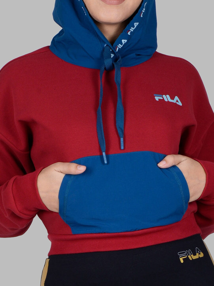 Fila White Tina Women's Hoodie